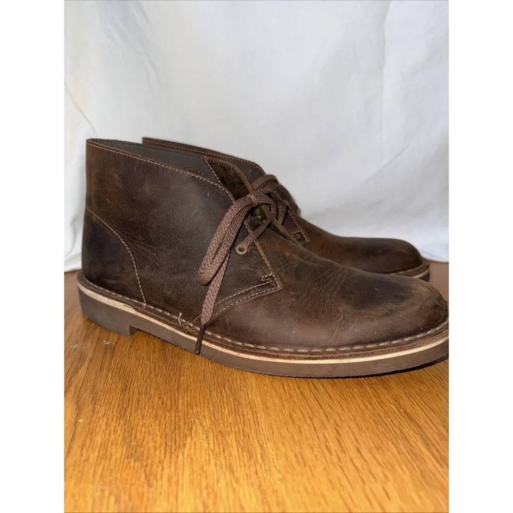 Collection by Clarks Bushacre 2 Lace Up Boot, Men's Size 9 M Brown